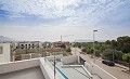 Beautiful 3 Bedroom 2 Bathroom New build villa with pool in Polop de la Marina Completion July 2025 in Alicante Dream Homes Castalla 