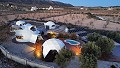 Superbe maison géodésique de 3 chambres et 2 salles de bains à Pinoso in Alicante Dream Homes Castalla 