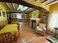 Beautiful rustic home with pool and bar in Los Gabrieles in Alicante Dream Homes Castalla 