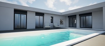 Preciosa villa de nueva construcción de 3 dormitorios y 3 baños en Pinoso