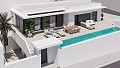 Moderne Villa mit 4 oder 5 Schlafzimmern, Unterbau, Pool und Garage in Alicante Dream Homes Castalla 