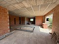 Fabelhafte, zu 70 % fertiggestellte Neubauvilla mit 7 Schlafzimmern und 4 Badezimmern zum Verkauf in Salinas. in Alicante Dream Homes Castalla 