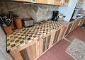 Landhaus mit 3 Schlafzimmern, einem Apartment im Nebengebäude mit 2 Schlafzimmern und einem Studio mit 1 Schlafzimmer in Sax. in Alicante Dream Homes Castalla 