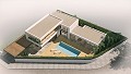 Villa ultramoderna de 4 dormitorios con piscina de 8x4 in Alicante Dream Homes Castalla 