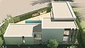 Villa ultramoderna de 4 dormitorios con piscina de 8x4 in Alicante Dream Homes Castalla 