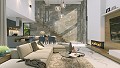 Villa ultramoderna de 4 dormitorios con piscina de 8x4 in Alicante Dream Homes Castalla 