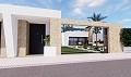Nieuw design villa met 3 slaapkamers, dubbele garage en groot perceel in Alicante Dream Homes Castalla 