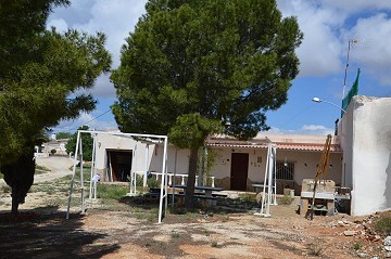 Casa cueva de 4 dormitorios en parcela enorme.
